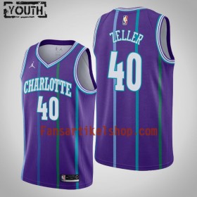 NBA Charlotte Hornets Trikot Cody Zeller 40 Jordan Brand 2019-2020 Hardwood Classics Swingman - Kinder